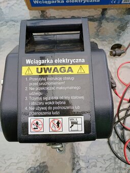 Přenosný elektrický lanový naviják GEKO 12V - 7