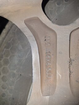 Krásná Alu kola 5x108 r16 s pneu - 7