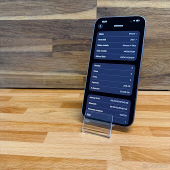 IPhone 14 Plus 256GB, světle modrý (12 měsíců záruka) - 7