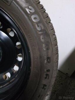 Disky kola Passat Karoq 5x112 r16 Originál, zimní pneu 98% - 7