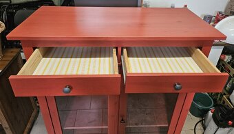 Velká komoda/vitrína IKEA Hemnes - 7