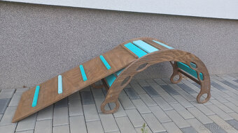 Dětská Montessori houpačka celobuková - 7