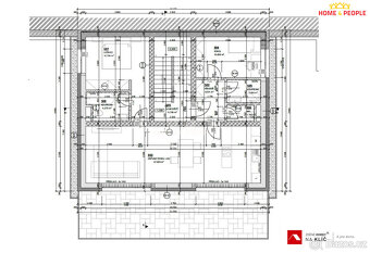 Novostavba bytu 3+kk v centu Luhačovic o výměře 87,75 m2 s l - 7