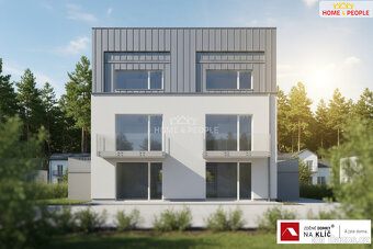 Novostavba bytu 3+kk v centu Luhačovic o výměře 87,75 m2 s l - 7