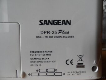 SANGEAN DPR-25Plus DAB+/FM-RDS - 7