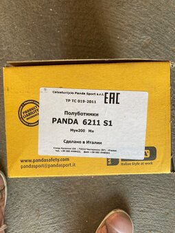 Pánské pracovní boty Panda - 7