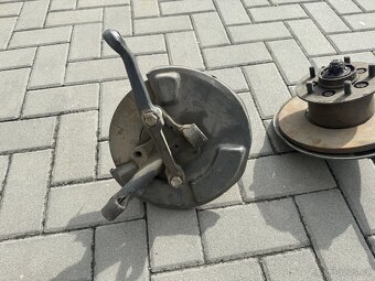 Moskvič 412, 2141, brzdové kotouče štíty kompletní nové - 7