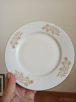 4x talíř/ československý porcelán - 7