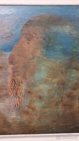 Velký obraz - Milan Klimeš 1972 - olej plátno 6789 - 7