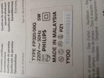 Gramofon Philips FP 320/00G NOVÝ - 7