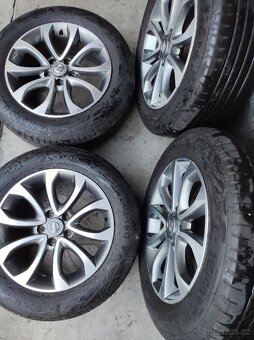 ALUkola 5x114mm pneu 215/60 R17 ContinentalQ6 - 7