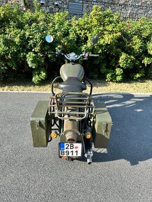 Royal Enfield Bullet 500, unikátní edice ČSR armády TOP, DPH - 7