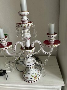Přejimane sklo svicen lampa - 7