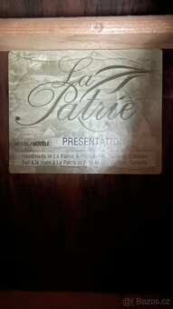 Prodám klasickou kytaru La Patrie Presentation – ruční výrob - 7