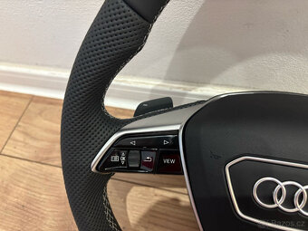 VOLANT AUDI ZREZANY S PADLAMI A AIRBAGOM - 7