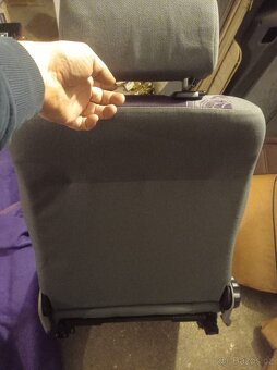 Škoda Felicia fialova mystery interiér sedačky - 7