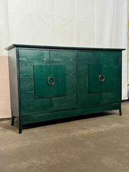 Designová zelená komoda (133004) - 7