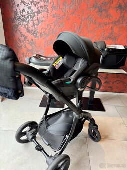 Kočárek EGG 3 – Houndstooth Black, 8v1, model 2024 - 7