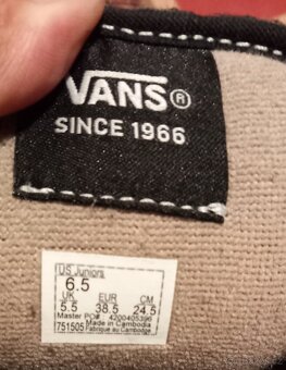 Tenisky VANS KNU SKOOL vel. 38,5 - 7