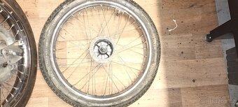 Babetta 210 - kola pár, pěkné chromy - 7