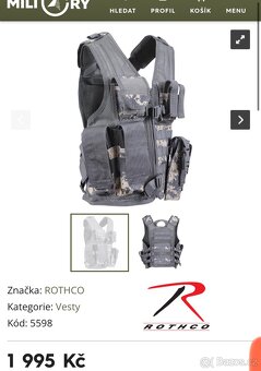 Detska takticka vesta Rothco - 7