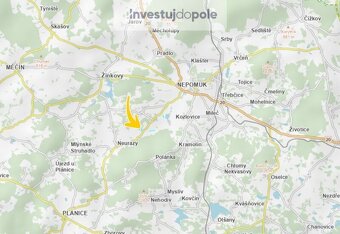 Prodej zemědělské půdy v k.ú. Soběsuky u Nepomuka a Nepomuk - 7