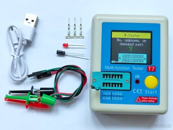 Univerzální tester součástek LCR-T7 Nové zboží. Zásilkovna - 7
