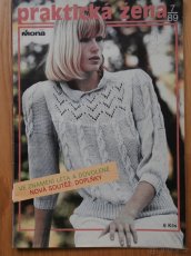 8 x módní časopis PRAKTICKÁ ŽENA. 1989 - 7