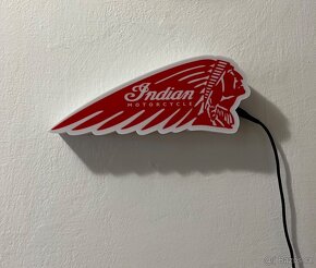 Indian LED Logo lampa - 7