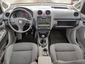 VW CADDY 1.9 TDi 77KW,LIFE,KLIMA,CD,EL.OKNA,VYHŘ.ZRCÁTKA. - 7