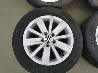 215/55R16 alu kola VW 7x16 5x112 ET45 Passat B7 - 7