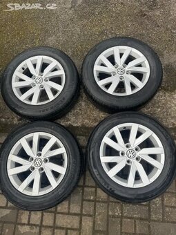 ORIGINÁL Alu Volkswagen Aragon R16, 5x112 - LETNÍ - 7
