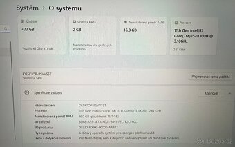 Dell Vostro 5410 14" FHD i5 16G 512G MX450 W11Pro šedý DPH - 7