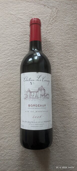 Zberatelske vína Bordeaux vid popis - 7