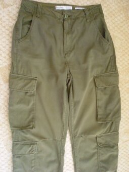 Kalhoty khaki vel. 36 - výborný stav - 7