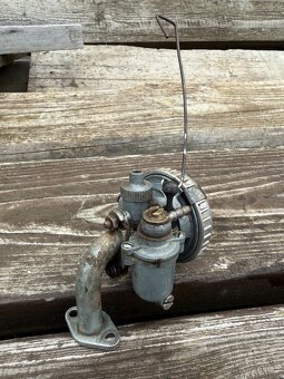 JAWA 550 pařez levostranný karburátor - 7