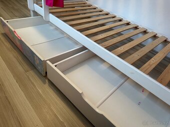 Dřevěná palanda s matracemi 90x200 - 7