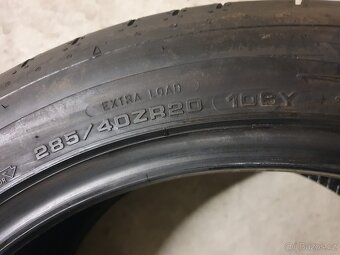 4x Dvojrozměrné letní pneu Dunlop 255/45 R20 285/40 R20 - 7