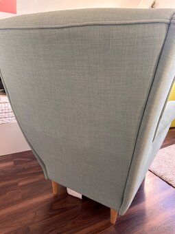Křeslo ušák IKEA STRANDMON - 7