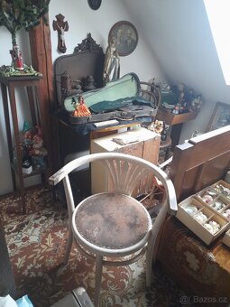 Starožitné křeslo židlí - 7
