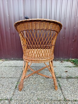 Ratanové /Proutěné křeslo - 7