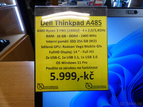 Dell ThinkPad A485 - 7
