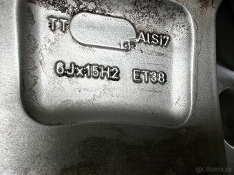 Alu letní sada orig. ŠKODA - 5/100 R15 - 195/65/15 - 7