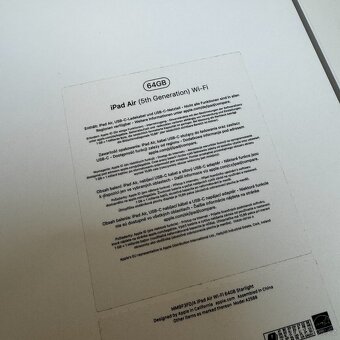 Apple iPad Air 5 – M1, WiFi, 64GB, bílý + Apple Pencil 2 - 7