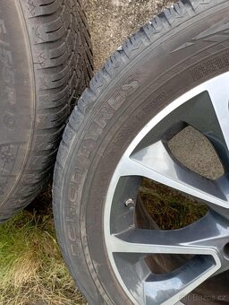 ALU 5X120 R19 originál BMW X5 zimní sada - 7