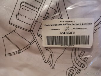 ačr vesta taktická pouštní spm liberec balistická plátů - 7