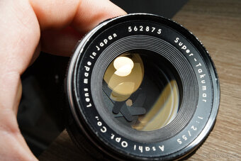 Objektiv Super Takumar 55mm f/2, m42 - 7