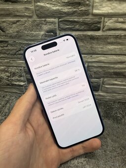 iPhone 16 128GB Ultramarine, baterie 98% - 7
