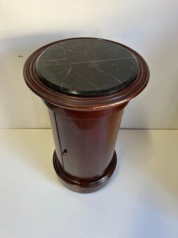 Sloup - stolek biedermeier - originál. - 7