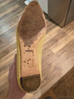 PRADA Raffia Colorblock Baleríny - Velikost 40 - 7